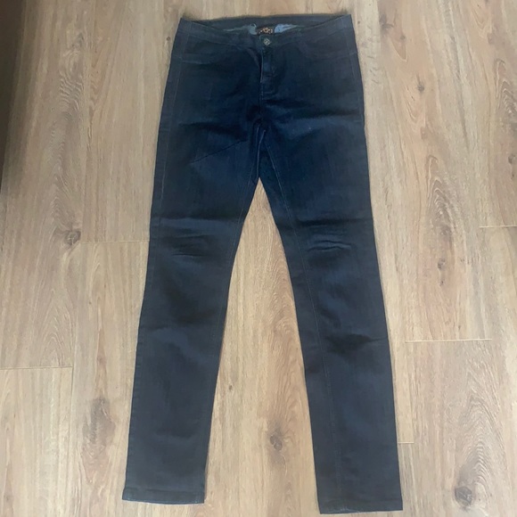 Women’s dark skinny jeans size 9 or 30 waist, like new - Picture 1 of 11